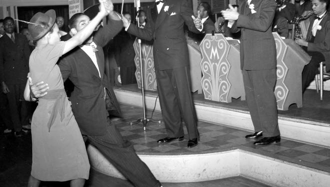 Detroit dancers in 1938.