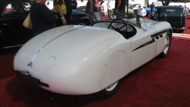 The 1939 Frazer Nash-BMW sported a capacious rear end.