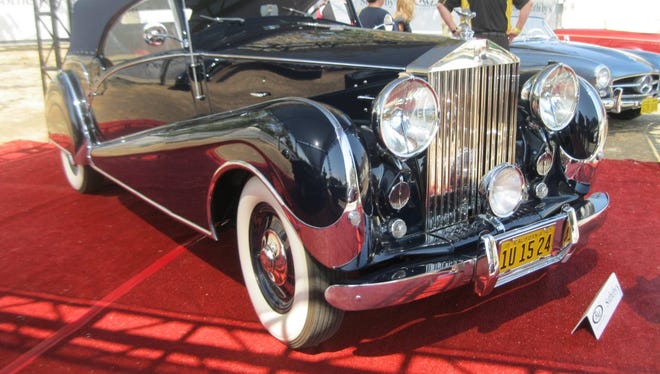 Rolls-Royce took a chance with sportier styling on its 1947 Silver Wraith Drophead Coupe and, with Inskip coachwork, offered this masterpiece. It sold at auction for $561,000.