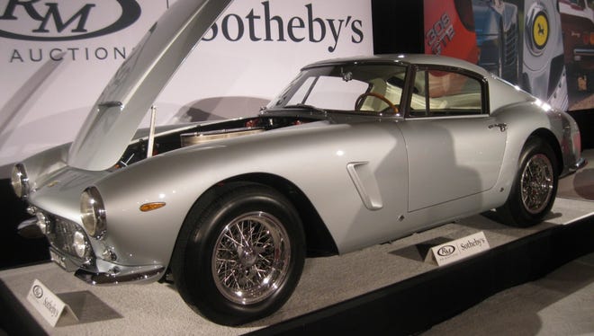 A short wheelbase 1961 Ferrari 250 GT Berlinetta sold for an impressive $8,305,000 at the RM Sotheby's sale in Monterey.