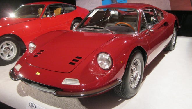 Updated with a recent restoration, this 1969 Rosso Rubino red 1969 Dino 246 GT 'L Series' brought $412,500 at auction.
