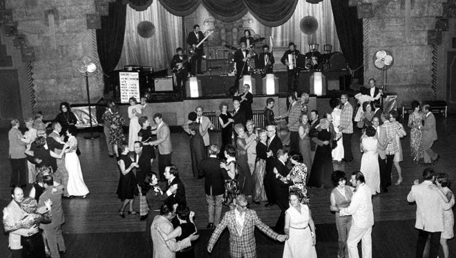 The dance floor at the Vanity Ballroom was still hopping in December of 1975.