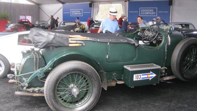The Gooding catalog describes this 1926 Bentley 6-1/2 Liter Le Mans Sport, with replica Le Mans coachwork, as an opportunity to experience the very best in vintage motoring. A buyer must have agreed. It sold for $693,000.