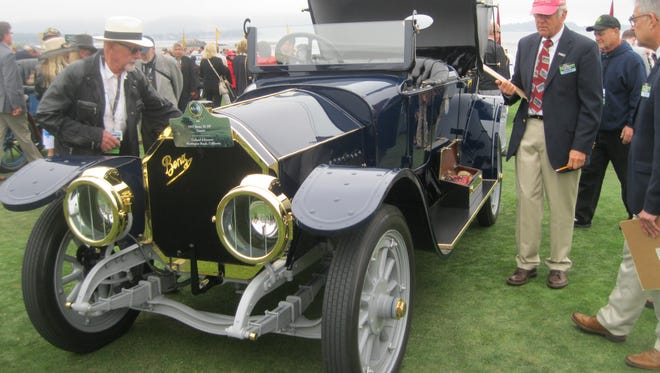 Gerhard  Schnuerer of Huntington Beach, Calif. is the current owner of this 1911 Benz 50 HP Tourer, a car that cost $8,500 new and was originally ordered by Charles M. Hayes, a Chicago railroad man who died when the Titanic sank in 1910.