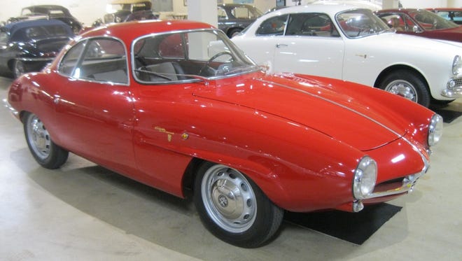 This 1959 Alfa Romeo Sprint Speciale is actually a pre-production prototype distinguished by a "low nose" that did not appear on production models.