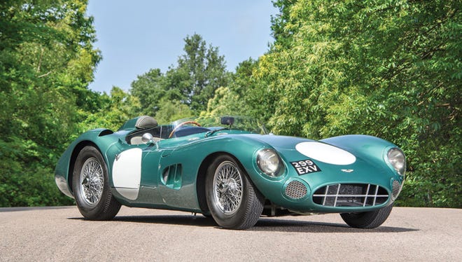 This 1956 Aston Martin DBR1, the first of five DBR1s ever produced, sold for $22,550,000 at RM Sotheby's Monterey Auction in August. It was the winner of the 1959 Nurburgring 1000 KM and a sister to the 1959 Le Mans winner.  Considered the most important Aston Martin ever built, this car set is an auction record for a British automobile.