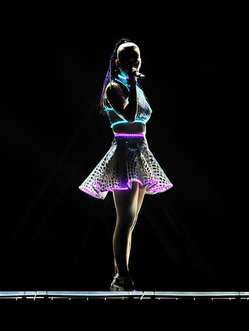 Katy Perry brings her Prismatic World Tour to The Palace of Auburn Hills on August 11, 2014.