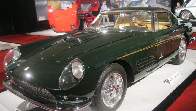 One of 12 Ferrari  410 Series III Superamericas built,  this 1959 Series III Coupe with covered headlights, unique taillights and rear fenders, and Pinin Farina coachwork sold for $5,335,000.