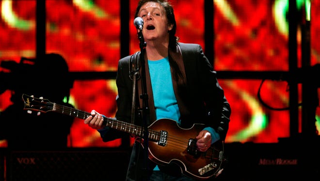 Paul McCartney performs Oct. 14, 2005, at The Palace.