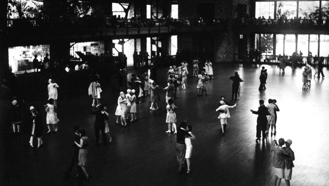 The dance floor of the Bob-Lo Pavilion could accommodate 5,000 dancers. Undated photo.