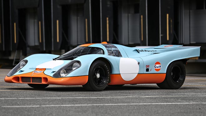 If you think you've seen this 1970 Porsche 917k before, chances are you've seen the Steve McQueen movie "Le Mans."  The star car of that movie sold for $14,080,000  at Gooding & Company's Pebble Beach auction.