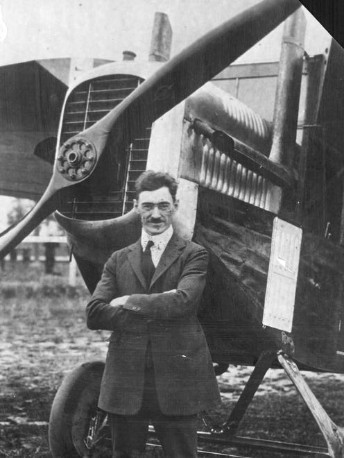 William B. Stout, seen here in 1920, founded the Stout Metal Airplane Co. in 1922. Ford Motor Co. purchased the company  in 1924, and it became the  Stout Metal Airplane Division. The division