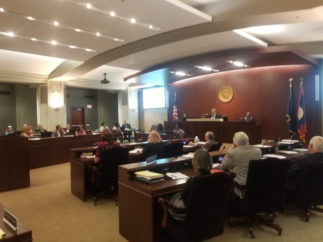 The Wayne Co. Commission approved a nearly $1.6 billion budget on Thursday, which includes a $15 raise to retirees' monthly health care stipends. The increase would result in an estimated $5.6 million to the county's unfunded liabilities.