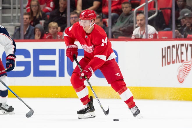 Red Wings have traded forward Gustav Nyquist (16 goals, 49 points) to the Sharks for a 2019 second-round pick and a conditional 2020 third-round pick.