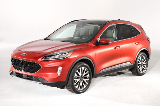 The is the new 2020 Ford Escape.