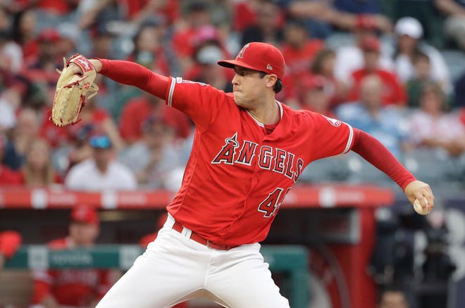he Los Angeles Angels say pitcher Tyler Skaggs has died at age 27.