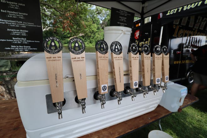 Albion Malleable Brewing Company's lineup of taps is focused on twists on Belgian ales.