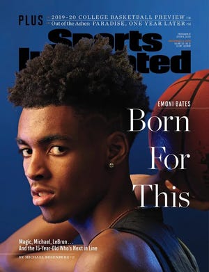 Emoni Bates is on the cover of Sports Illustrated this week.