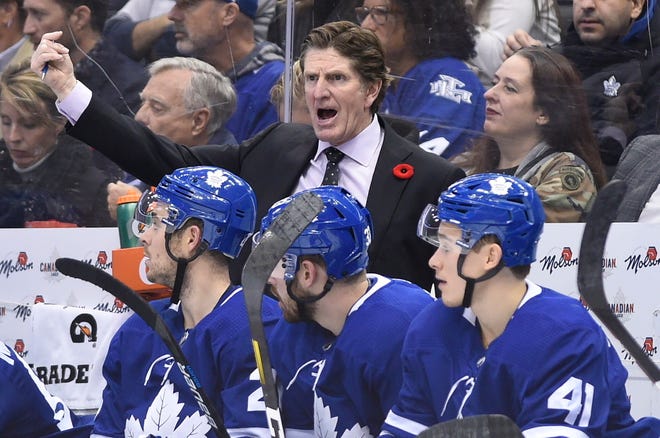 Mike Babcock was fired Wednesday as the head coach of the Toronto Maple Leafs.