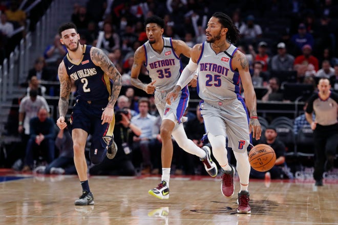 Derrick Rose: The big concern always has been about his health and he’s been on a minutes restriction, but he hasn’t changed what he is — a dynamic scorer. He’s been arguably the Pistons’ best player and could earn his fourth All-Star selection. With a likely rebuild, he could stay on as a leader but could also be a valuable trade asset. GRADE: B+