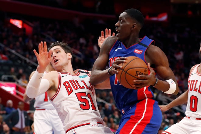 Tony Snell: Acquired in a predraft trade, Snell has been a steady piece in the starting lineup and a very good 3-point shooter, hitting 42 percent. He’s brought size and versatility at small forward, which the Pistons woefully lacked in the second half of last season. He’ll have an opportunity to play a bigger role the rest of the season. GRADE: B