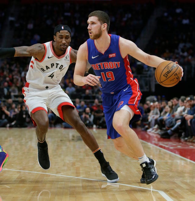 Svi Mykhailiuk: After playing sparingly last season, he’s made a huge jump in production and has posted a team-best 42.4 percent on 3-pointers. Defensively, he’s taken his lumps, but when pushed into the fray, he’s shown some improvement. GRADE: B-