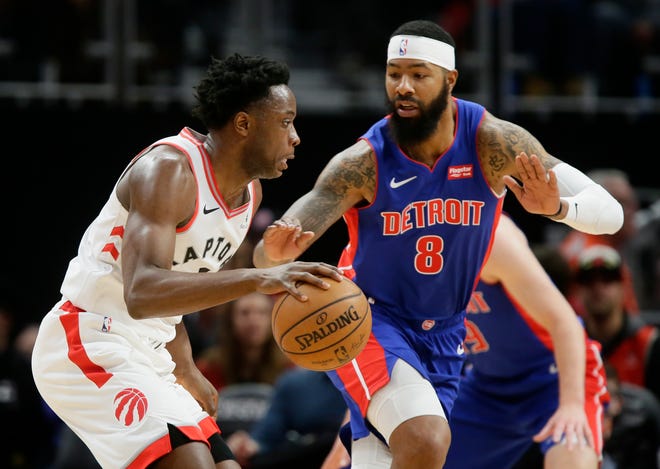 Markieff Morris: He’s been an underrated addition to the reserve unit, scoring in double figures and providing toughness and an inside-outside presence. While Griffin was injured, Morris was a capable starter, but an ankle injury kept him out of the lineup for a few weeks, which hurt the Pistons’ depth. GRADE: B-