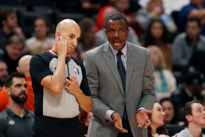 COACH – Dwane Casey has had some obstacles, with myriad injuries and having to go most of the season without his best player and his starting point guard. Even still, the team has underachieved and some of their losses against sub-.500 teams are head-scratchers. He’s done well with putting the young players in positions to succeed, but he’ll be pressed to find success the rest of the season. GRADE: C+