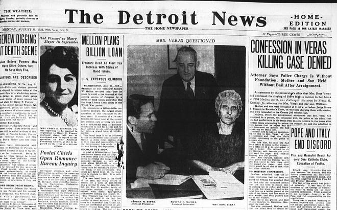 Sometime during what the prosecutor's office described as a hundred hours of grilling, Rose Veres supposedly confessed to Steve Mak's murder. It was front-page news. The jury would convict her and her son Bill Veres.
