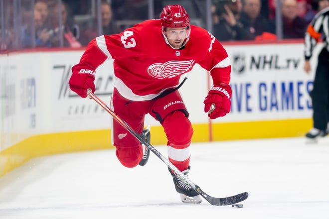 13. Darren Helm, wing: Helm has had one of the more underrated best seasons of any Wings’ forward. He can play a variety of roles, and his veteran presence is valuable. A major question next season: Do you extend his contract, or does Helm become a trade chip?