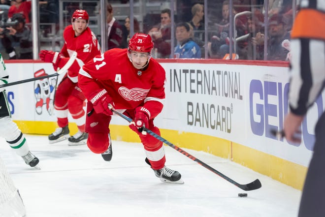 1. Dylan Larkin, center: The numbers are down slightly from last season, but Larkin took a significant step, yet again, in terms of leadership and taking ownership of the locker room. On a variety of levels, Larkin is the most important player in the organization.
