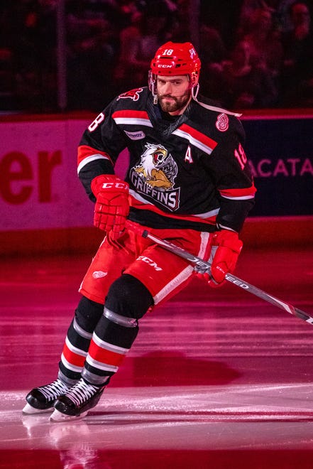 32. Brian Lashoff, defenseman: He has carved out a niche in the organization as a capable, effective veteran on the Griffins’ roster who can be plugged into the NHL lineup when necessary. Played well in a brief recall to the Wings this season.