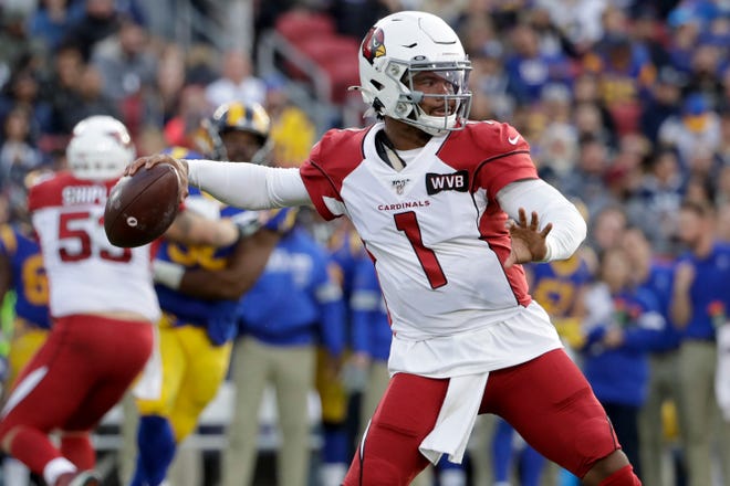 Sept. 27 at Cardinals (4:25 p.m.): The Lions get another shot at Kyler Murray (1), who orchestrated an epic comeback in the opener last season. Murray has another weapon in receiver DeAndre Hopkins, who was acquired from the Texans. They’ll also see rookie linebacker Isaiah Simmons, who was a draft consideration. Prediction: Loss