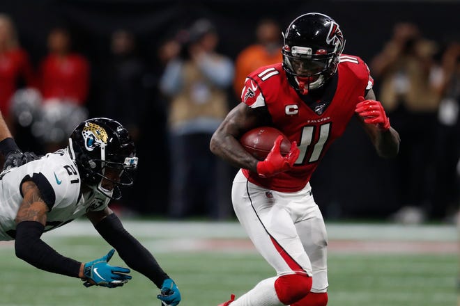 Oct. 25 at Falcons (1 p.m.): Atlanta’s offense gets a boost with the addition of Todd Gurley to the backfield, but their bigger issue was defense, where they used four of their first five draft picks to address that side of the ball. After a rough start, they finished last season with four straight wins. Prediction: Win