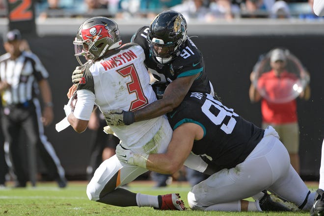 Oct. 18 at Jaguars (1 p.m.): The breakout season from Gardner Minshew was a revelation or the Jags, but they’ll have some bigger concerns on the defensive side, trying to replace Calais Campbell. After the bye week, a road game in the heat won’t be too tough for the Lions to overcome. Prediction: Win