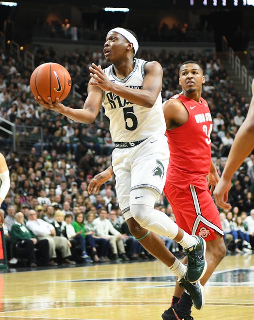 3. Cassius Winston (2016-20): A two-time consensus second-team All-American, Winston became the Big Ten’s all-time assists leader as a senior, surpassing Mateen Cleaves. The Big Ten Player of the Year as a junior, Winston was part of three straight Big Ten championship teams and led the Spartans to the 2019 Final Four. A career 43-percent shooter from 3-point range, Winston ranks fifth in program history with 259 made triples.