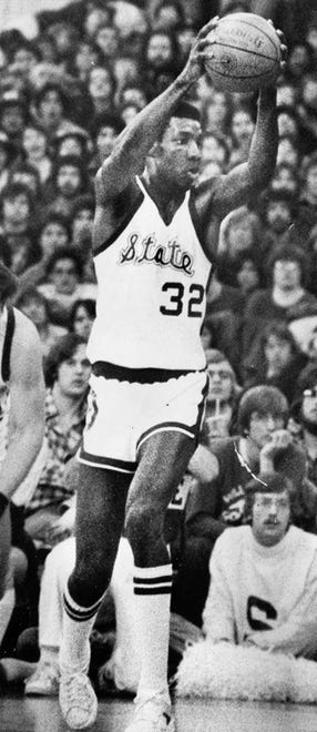 7. Greg Kelser (1975-79)L Known by many as Magic Johnson’s sidekick in the 1979 national title team, Kelser averaged 17.5 points and 9.5 rebounds in his four seasons and is the only player in program history to score more than 2,000 points and grab 1,000 rebounds. Kelser, whose No. 32 hangs in the Breslin rafters, was especially effective in the postseason, highlighted by the ’79 title run when he averaged 25.4 points and 10.6 rebounds in five games, highlighted by 34 points against Notre Dame in the regional final.