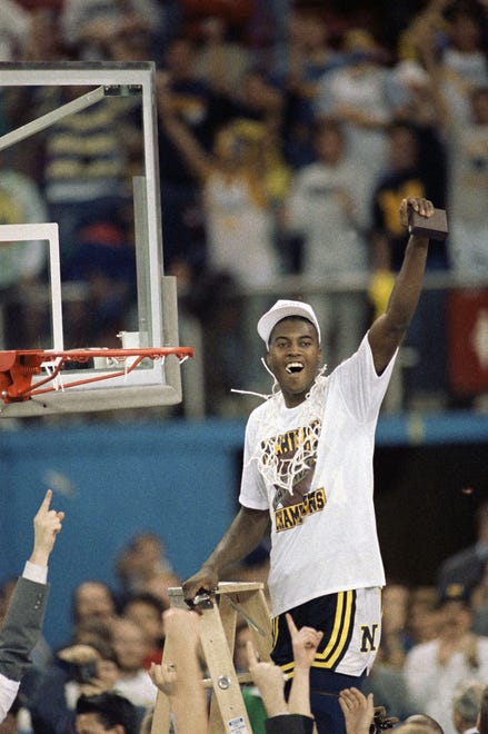 Go through the gallery to view the top 20 Michigan basketball players, compiled by James Hawkins of The Detroit News. The list includes Glen Rice, who led the Wolverines to the 1989 national title.