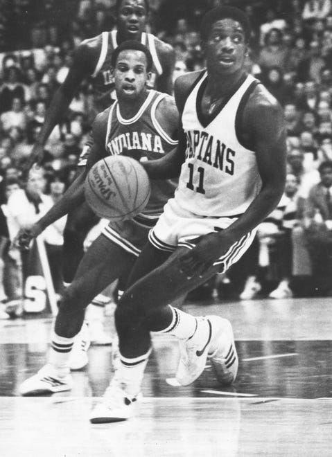 18. Sam Vincent (1981-85): Vincent shared the court with Scott Skiles for the bulk of his career, yet still managed to pile up 1,851 points, good for eighth in Michigan State history. He earned All-American honors as well as a spot on the All-Big Ten first team as a senior, scoring 23 points a game and handing out four assists. Vincent started 109 of his 110 career games and scored 32 points in his only NCAA Tournament appearance, a loss to UAB.