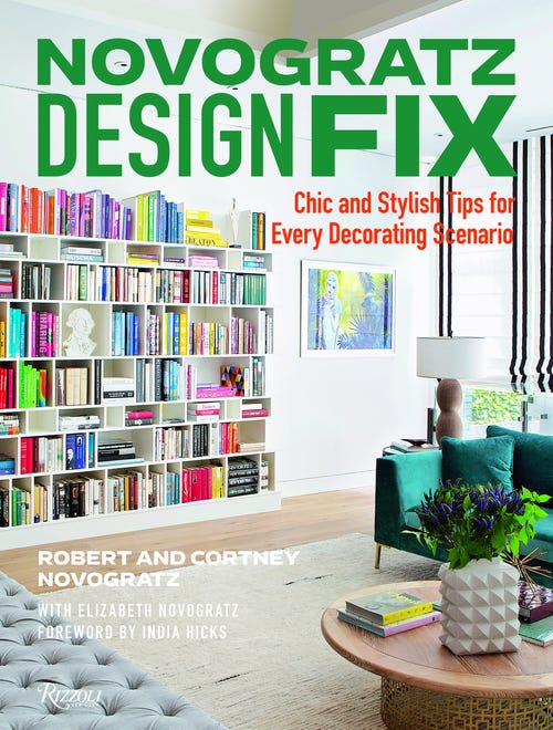 Novogratz Design Fix, by Robert and Cortney Novogratz, is out this spring
