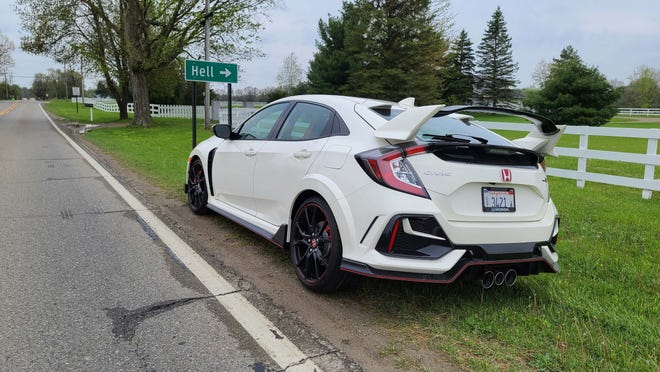 Detroit News auto columnist Henry Payne took the 2020 Honda Civic Type R to Hell (Michigan) to play.
