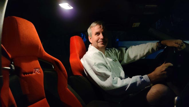 Detroit News auto critic Henry Payne is 6'5", but found the interior of the 2020 Honda Civic Type R a comfortable place to spend a day driving to Hell, Michigan and back.