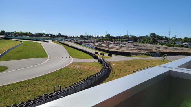 A major events center is being constructed at M1 Concourse in Pontiac. It will help host the 2021 American Festival of Speed.