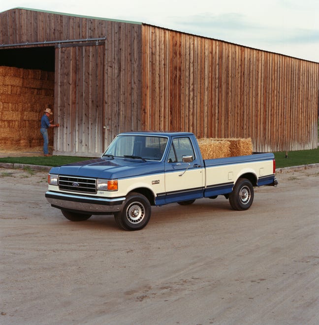 1989 Ford F-150 pickup truck.