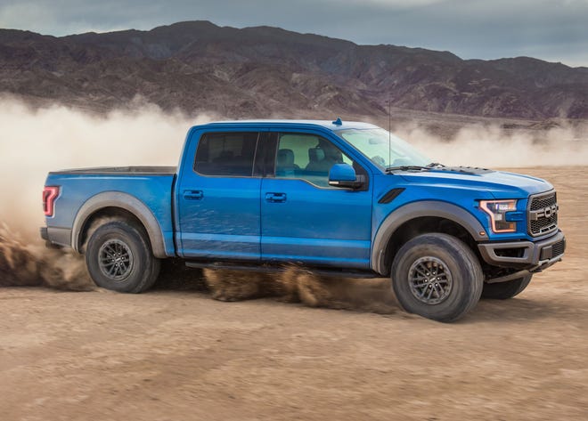 The 2020 Ford F-150 Raptor.