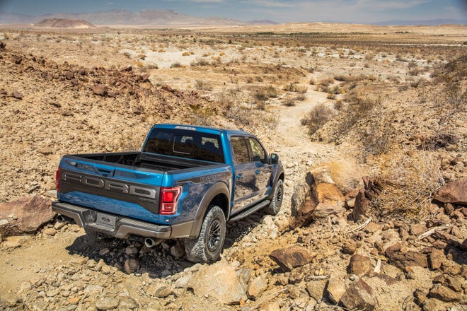The 2020 Ford F-150 Raptor.