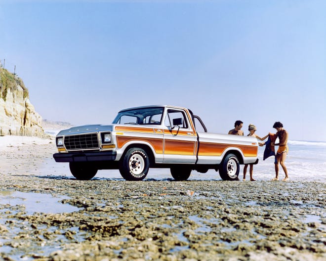 1979 Ford F-100 Custom pickup truck.