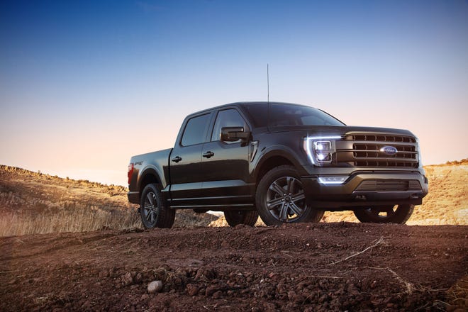 All-new F-150 XLT in Agate Black.