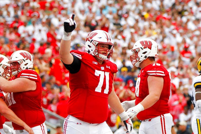 Cole Van Lanen, OT, Wisconsin: Van Lanen didn't have the same type of success in 2019 as he did in 2018, when he graded out as the top-ranked offensive tackle. He had his blemishes in pass protection (allowed six hurries, five sacks and four quarterback hits), but he still effectively paved the way for Wisconsin's backs. While the Badgers hope he can get back to his 2018 form, his strength as a run-blocker will still be a key ingredient in their winning formula.
