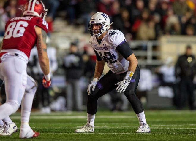Paddy Fisher, LB, Northwestern: The fifth-year senior has earned All-Big Ten honors throughout his stay in Evanston and, at one point, was viewed as a potential first-round pick. But after posting two straight 100-tackle seasons, his numbers regressed and he "only" recorded 89 tackles with two forced fumbles in 2019. Despite the down year — by his standards — Fisher is a premier inside linebacker who will once again anchor the middle of Northwestern's defense.